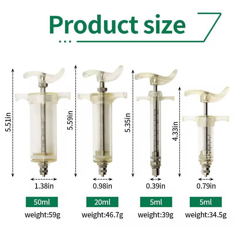 TPX Plastic Veterinary Syringe - Image 5
